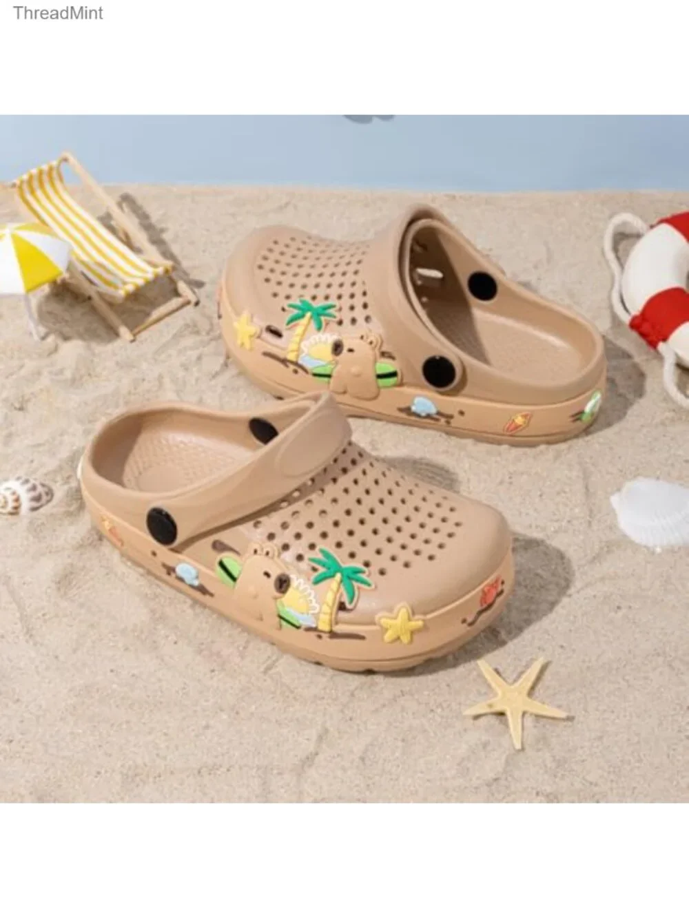 Kids Toddler Garden Clogs Water Shoes Lightweight EVA Slip On Summer Beach Pool